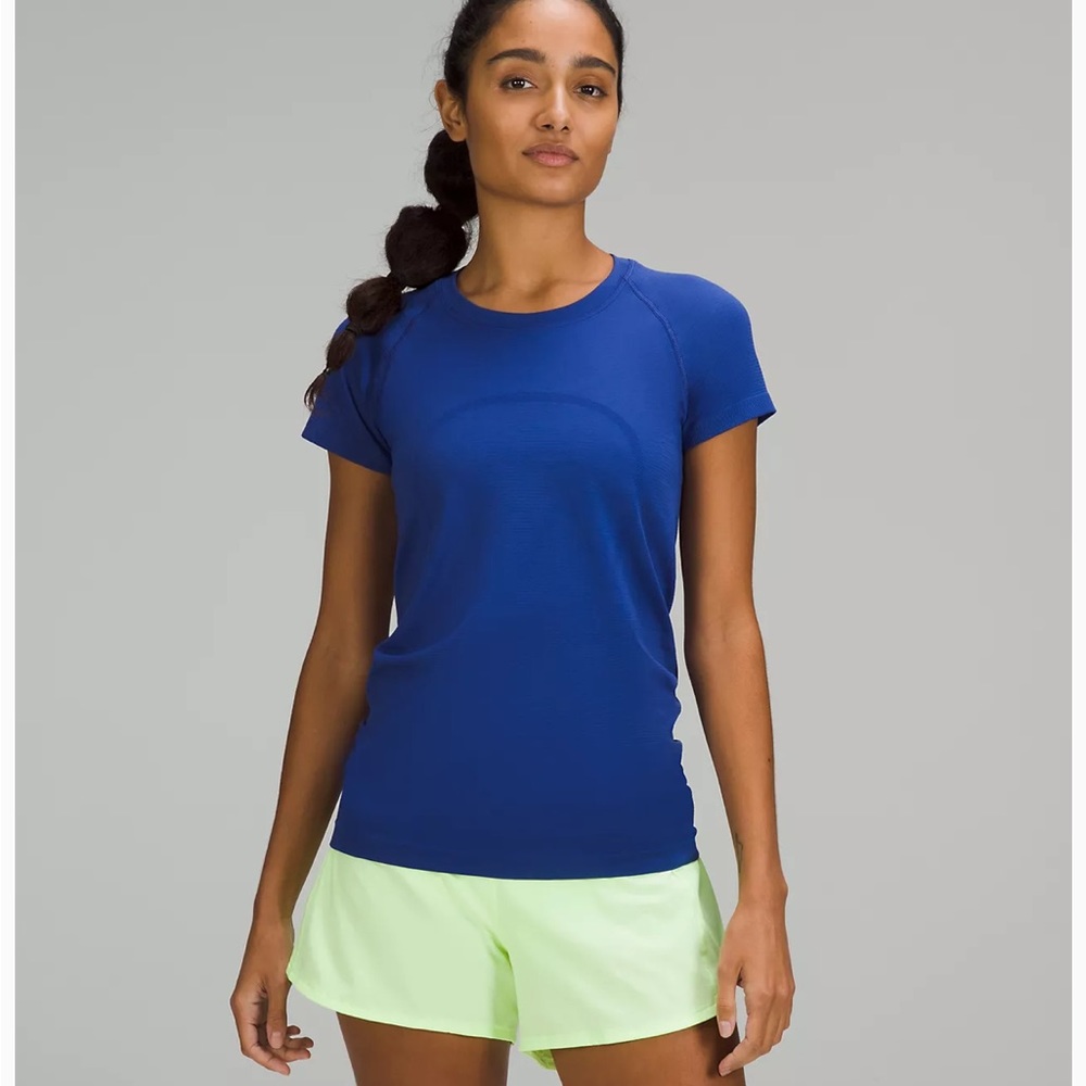 Lululemon Swiftly tech t-shirt dark teal size 4/6